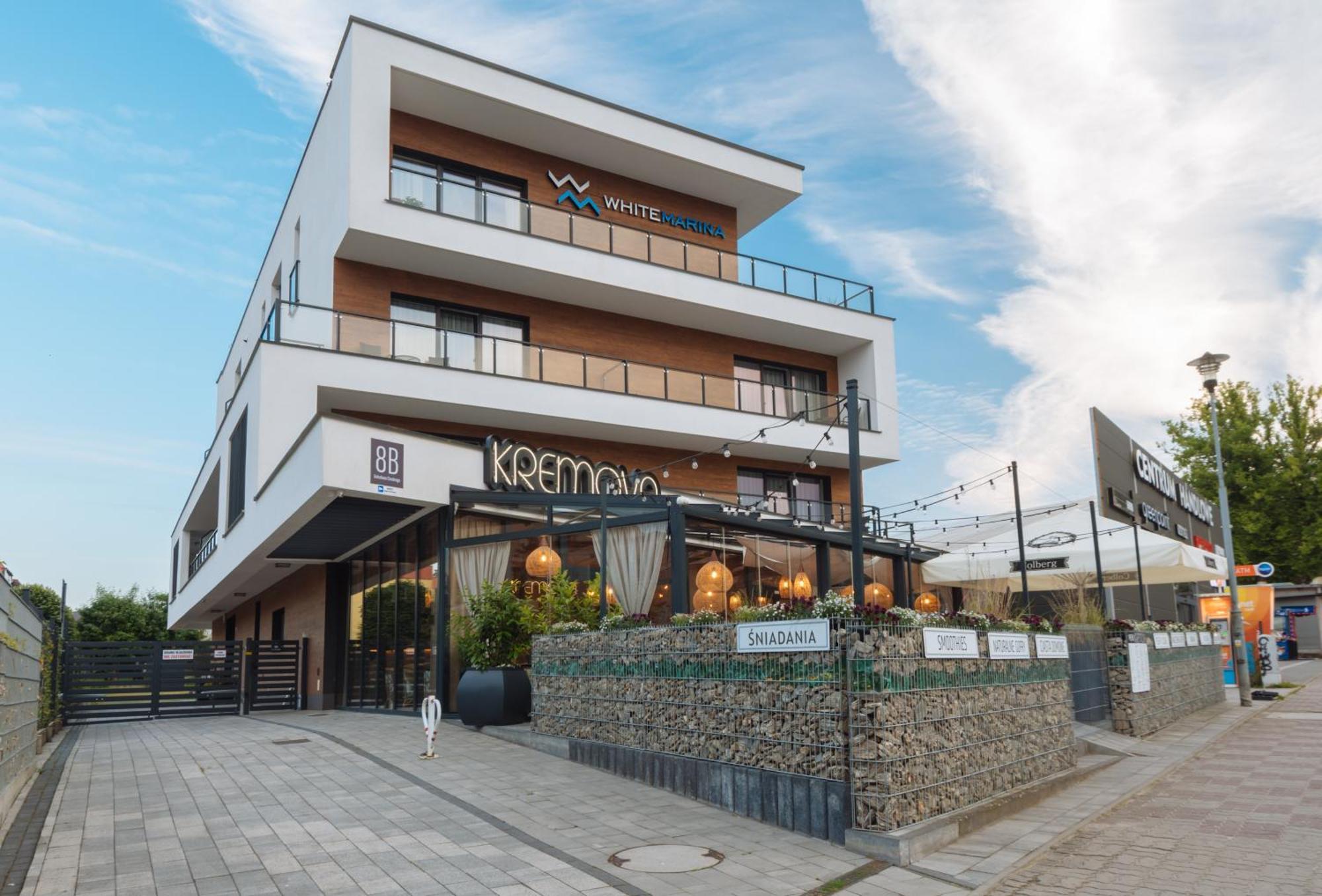 White Marina Apartamenty Ustronie Morskie Kültér fotó